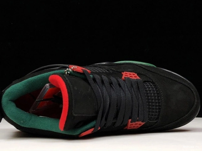 Jordan Red 4 Air Black NRG AQ3816-063 Gorge Green-Varsity 1117